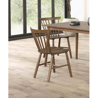 Mobilier de salle à manger de style Mid-Century moderne à 2 broches avec dossier moulé en noyer