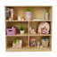 Bibliothèque de luxe divisée à 5 compartiments Birch, 36 po de hauteur