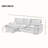 Upholstery Sleeper Sectional Sofa-1644585194