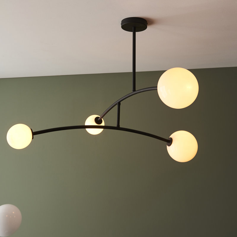 Corso 4-Light Black Chandelier