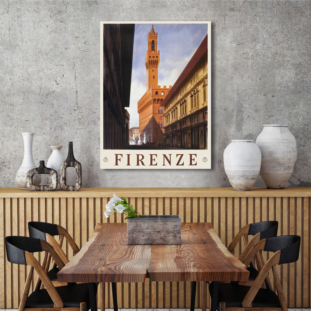 Vintage: Florenz, 1938 von Anonymous - Kunstdrucke auf Leinwand - Wrapped Canvas