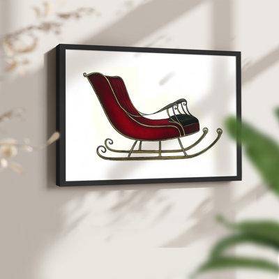 «Chirstmas Art» - DCC XXXI - Reproduction encadrée - Restickable