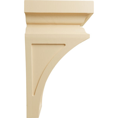 Support en bois / corbeau H 12 po x l 6 po x P 6,75 po