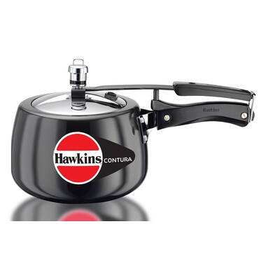 Hawkins CTR50 Pressure Cooker, 5 L, Red