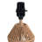 Delshire Wicker/Rattan Bedside Table Lamp