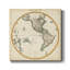 1812 Western Hemisphere - reproduction d'art sur toile tendue-1741800792