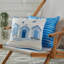 Beach Huts Indoor / Outdoor Square Throw Cushion-96694830