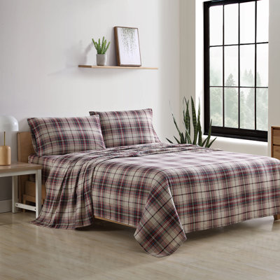 Eddie Bauer Flower Field Grey Cotton Reversible Quilt Set