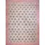 Antique Allover Geometric Flat Weave Cotton Dhurrie Indian Rug