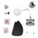 Edelinde 76cm Ceiling Fan with Light Kit