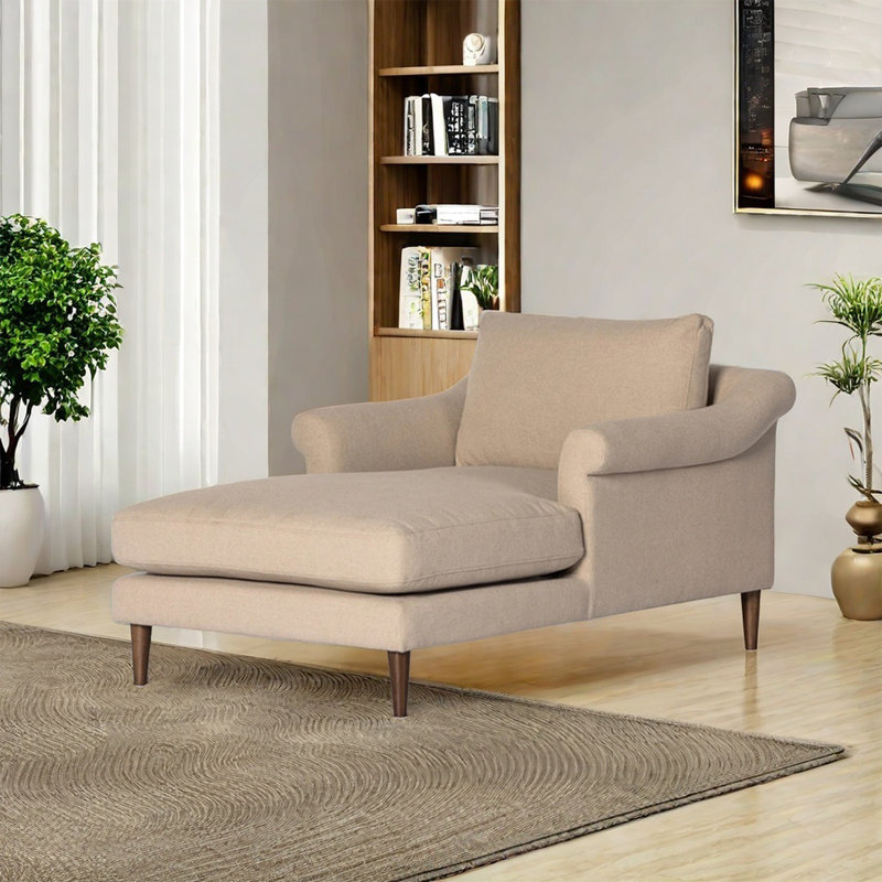 Comfortable simple solid pine chair