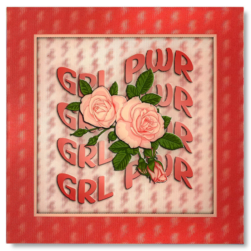 Décoration murale Girl Power