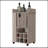 Allandale 1-Door Bar Cart with Wine Rack and Casters, Perfect for Easy Mobility and Elegant Storage-1130639143