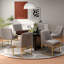 Chaise d'appoint en velours Baudel-2036812386-2036812409