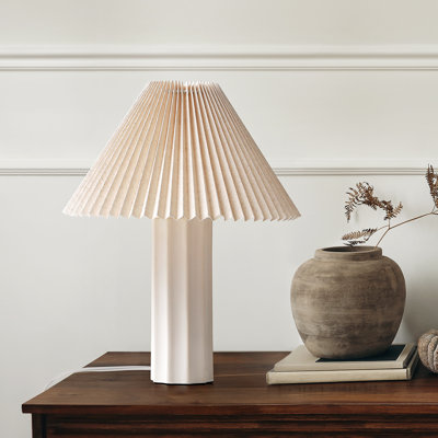Lampe de table en céramique 17 po avec ampoule