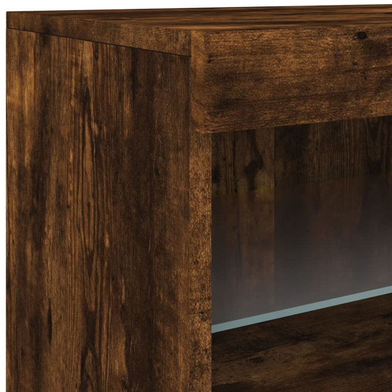 Basilisa 60cm Sideboard, Smoked Oak