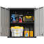 Armoire murale en métal avec serrure et tablette réglable pour un bureau efficace, un garage, un entrepôt, un bureau-1744924888