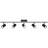 Prado 5 Light Adjustable LED Track - Matte Black Finish-130500108-130500109
