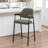 Devane Upholstered Counter Stool With Armrest-123161723