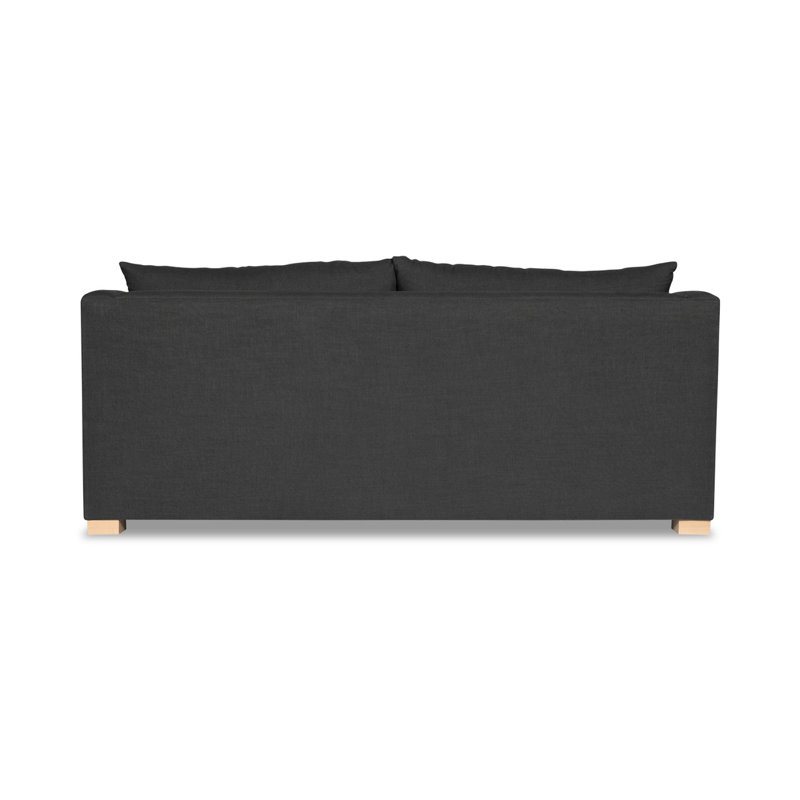 Ginger Sofa, 35" H x 98" W x 40" D, Off The Press Anthracite