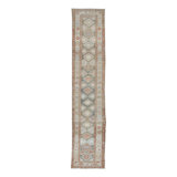 Vintage One-of-a-Kind 3'2" X 15'3" Hand Knotted Area Rug