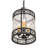 Antencio 3 - Light Gunmetal Cylinder Pendant