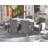 Daxin 6 - Person Patio Dining Set with Rectangular Table-58165610