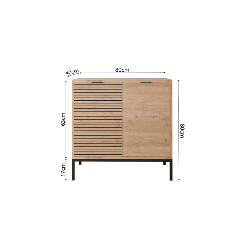 Alya 2 - Door Rectangle Accent Cabinet