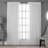 Lusetta Semi-Sheer Curtain Panel Pair
