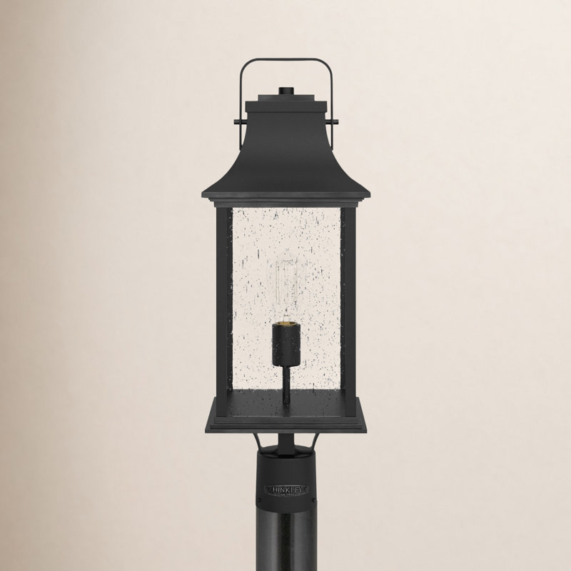 Grant 1-Light Lantern Head, Textured Black