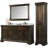 61'' Double Bathroom Vanity with Marble Top
