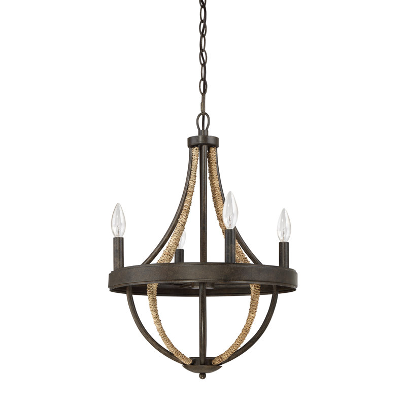Lustre empire 4 lumières Anabell