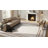 Lucyanna Border & Stripe Shag 200 Performance Striped Rug-1516700044