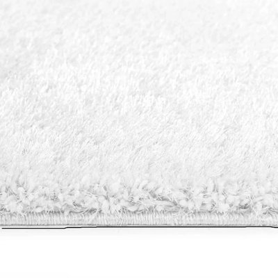 Solid Colour Shag Area Rug