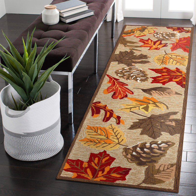 Tapis intérieur / extérieur Winston Porter Ravella, Tapis de couloir 2 pi x 8 pi