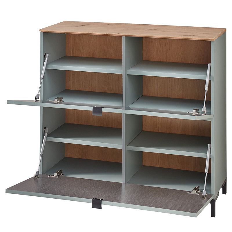 BESCO Wall-hanging Shoe Cabinet, Width: 100 cm