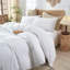 Ensemble de housse de couette 100% coton délavé LifeTown-116490143-116490152