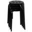 Tabourets en plastique - école / bureau / maison, hauteur 17,5 po-1891226775
