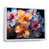 White Floater Framed