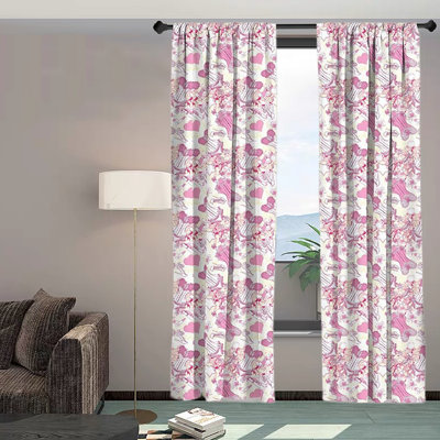 Rideau en microfibre Wasay