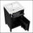20" Small Adjustable Shelf Bathroom Vanity With Sink-1538744426