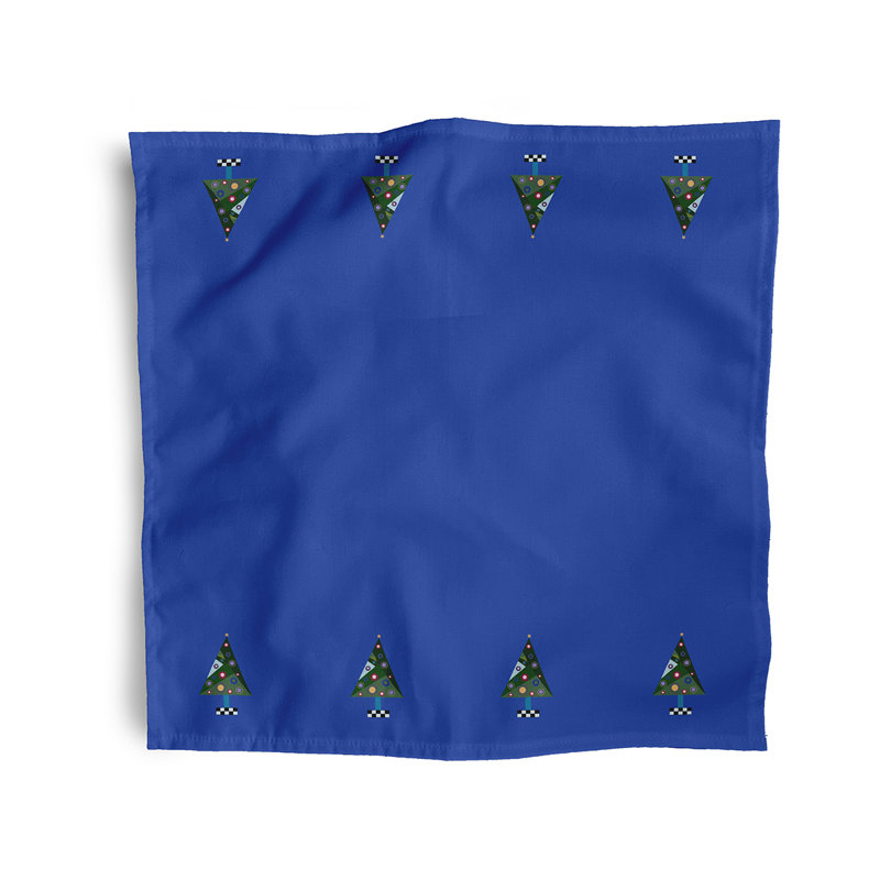 Moorebank Crazy Christmas   Napkins, Blue