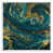 Toile avec cadre flottant blanc
