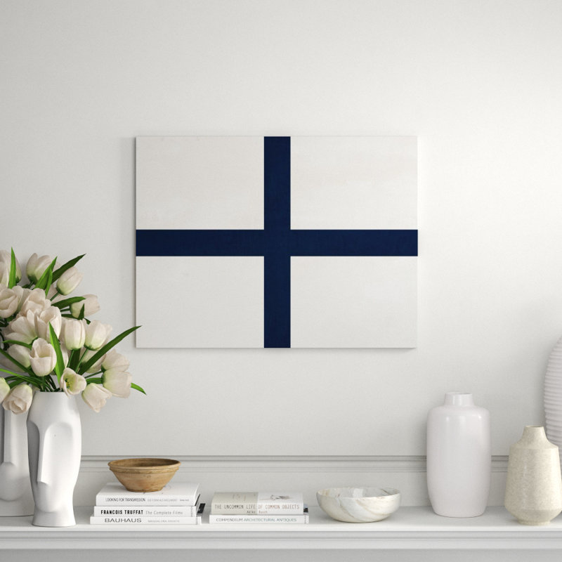 Nautical Flag XI Print by Barclay Butera, Outdoor, 36" H x 48" W
