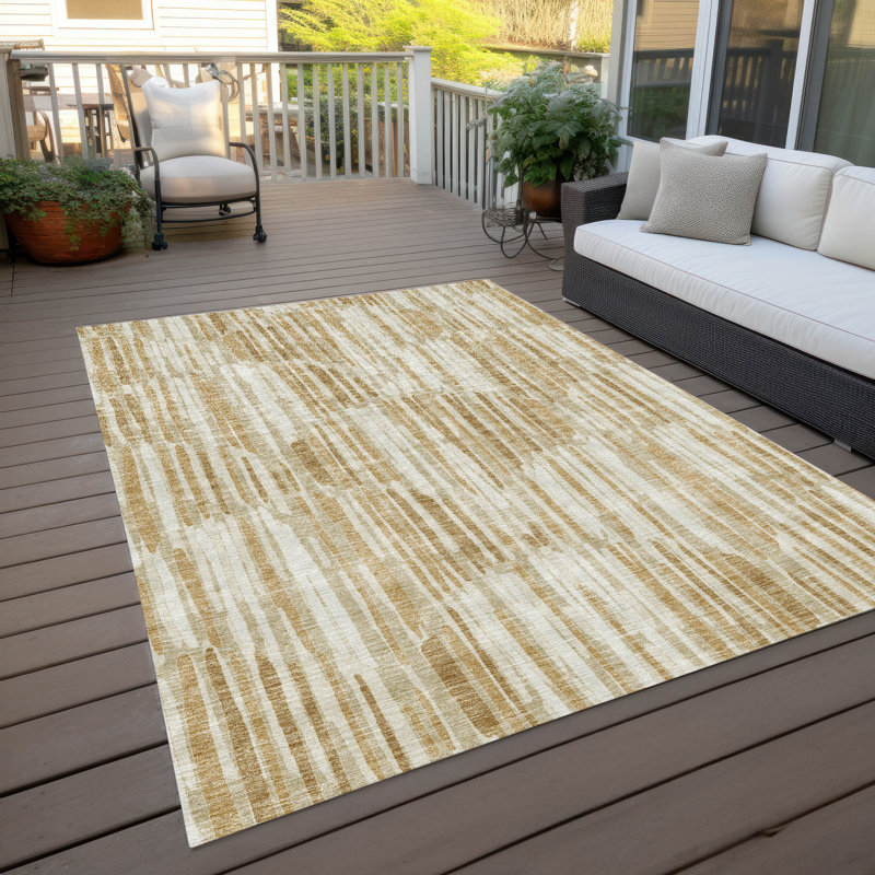 Tapis intérieur / extérieur Alleson, Rectangle 10 pi x 14 pi