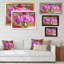 «Still Life With Blossoming Fuchia Flowers», reproduction sur toile avec cadre flottant-833557248-833557261