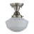 Schoolhouse & Early Electric Semi Flush Mount