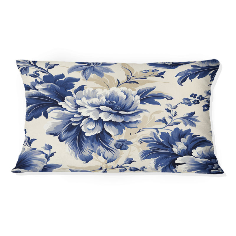 Floral Throw Pillow