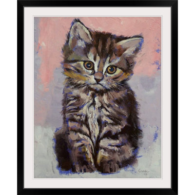«Anjlee Little Kitten» par Michael Creese, reproduction d'art