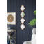 Miroir mural étroit à quatre niveaux, 9,5 x 1 x 47,2 po